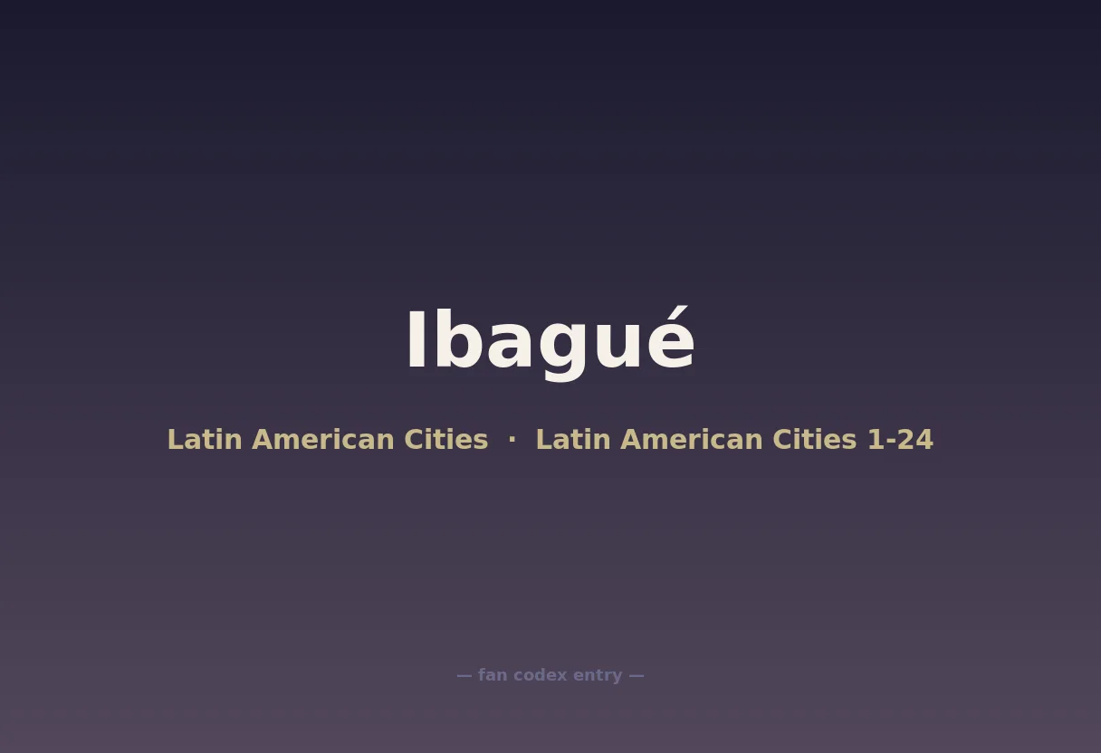 Ibagué